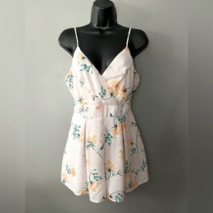 Spaghetti strap romper